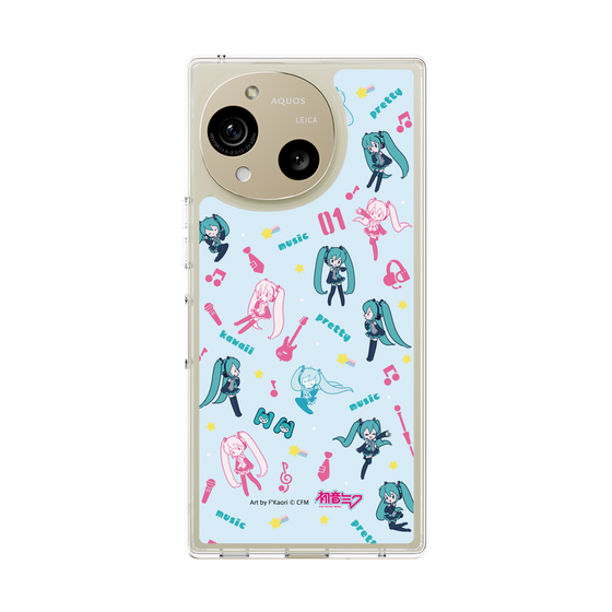 Slim Protection Case［ HATSUNE MIKU - Instrumental - Blue ］