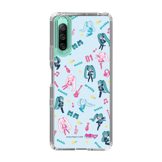 Slim Protection Case［ HATSUNE MIKU - Instrumental - Blue ］