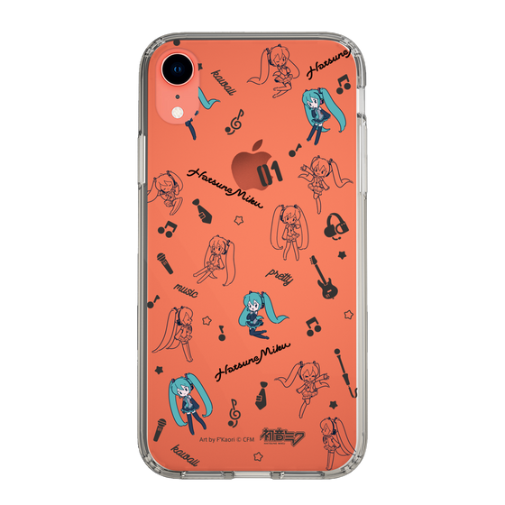 Slim Protection Case［ HATSUNE MIKU - Instrumental - Monochrome ］