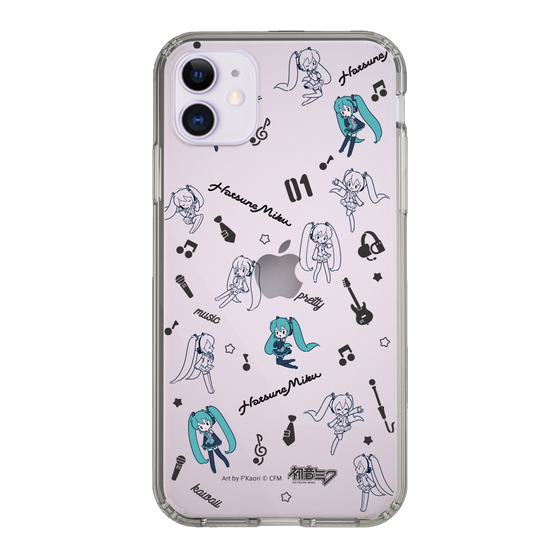 Slim Protection Case［ HATSUNE MIKU - Instrumental - Monochrome ］