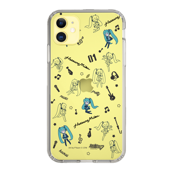 Slim Protection Case［ HATSUNE MIKU - Instrumental - Monochrome ］