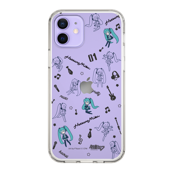 Slim Protection Case［ HATSUNE MIKU - Instrumental - Monochrome ］