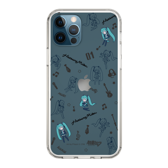 Slim Protection Case［ HATSUNE MIKU - Instrumental - Monochrome ］