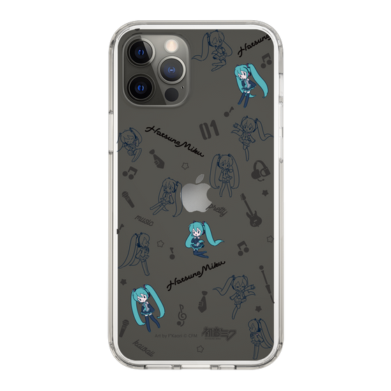 Slim Protection Case［ HATSUNE MIKU - Instrumental - Monochrome ］