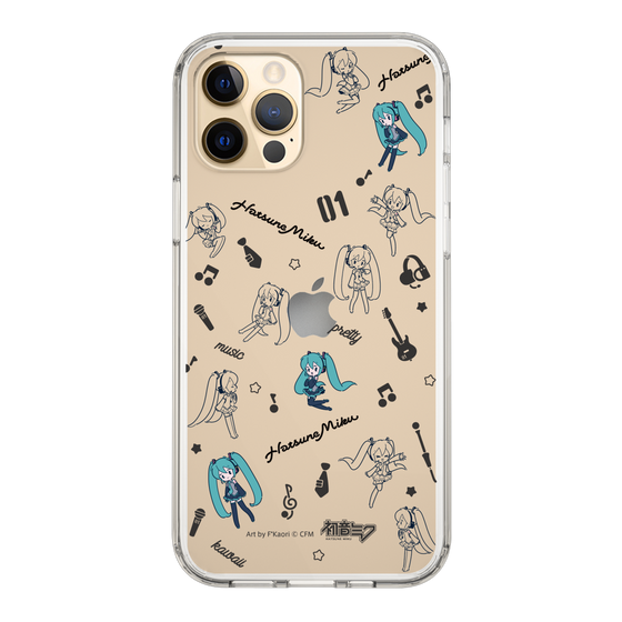 Slim Protection Case［ HATSUNE MIKU - Instrumental - Monochrome ］