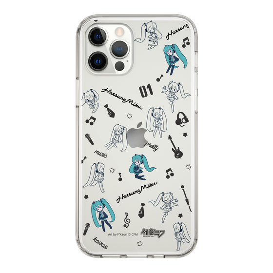 Slim Protection Case［ HATSUNE MIKU - Instrumental - Monochrome ］