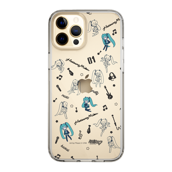 Slim Protection Case［ HATSUNE MIKU - Instrumental - Monochrome ］