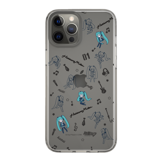 Slim Protection Case［ HATSUNE MIKU - Instrumental - Monochrome ］