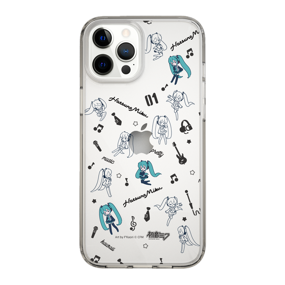 Slim Protection Case［ HATSUNE MIKU - Instrumental - Monochrome ］