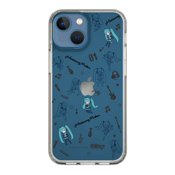 Slim Protection Case［ HATSUNE MIKU - Instrumental - Monochrome ］