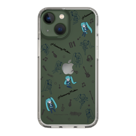 Slim Protection Case［ HATSUNE MIKU - Instrumental - Monochrome ］