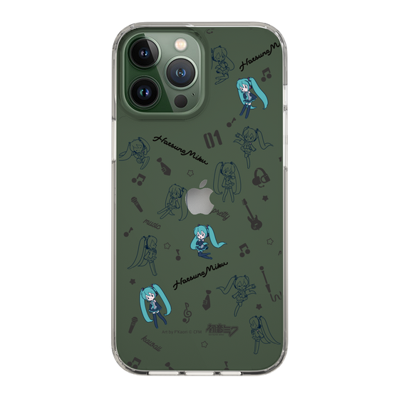 Slim Protection Case［ HATSUNE MIKU - Instrumental - Monochrome ］