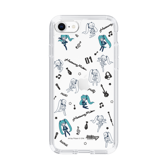 Slim Protection Case［ HATSUNE MIKU - Instrumental - Monochrome ］