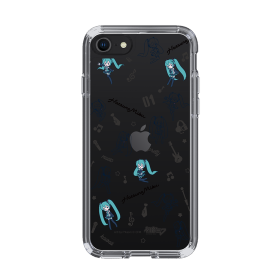 Slim Protection Case［ HATSUNE MIKU - Instrumental - Monochrome ］