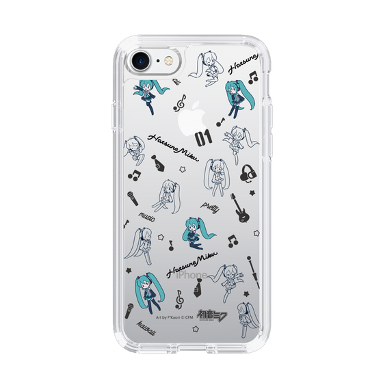 Slim Protection Case［ HATSUNE MIKU - Instrumental - Monochrome ］