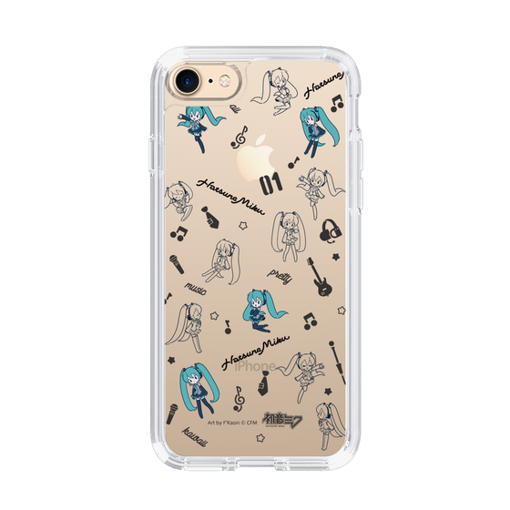 Slim Protection Case［ HATSUNE MIKU - Instrumental - Monochrome ］