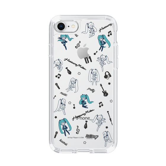 Slim Protection Case［ HATSUNE MIKU - Instrumental - Monochrome ］