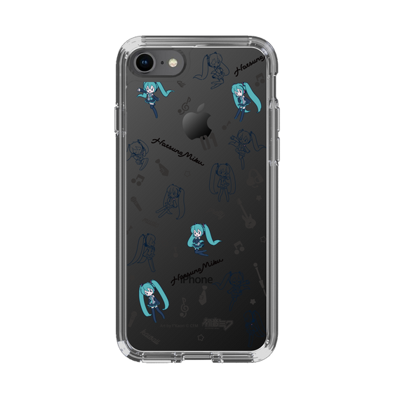 Slim Protection Case［ HATSUNE MIKU - Instrumental - Monochrome ］