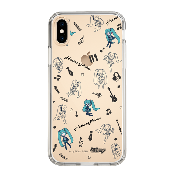 Slim Protection Case［ HATSUNE MIKU - Instrumental - Monochrome ］