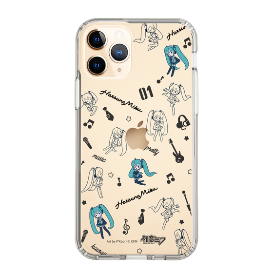 Slim Protection Case［ HATSUNE MIKU - Instrumental - Monochrome ］