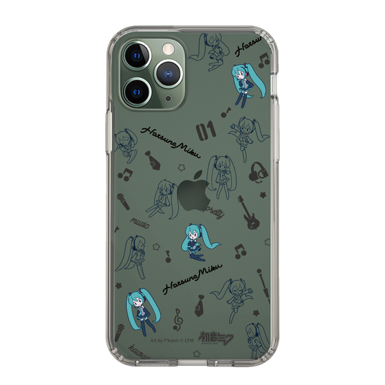 Slim Protection Case［ HATSUNE MIKU - Instrumental - Monochrome ］