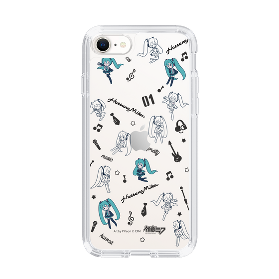 Slim Protection Case［ HATSUNE MIKU - Instrumental - Monochrome ］