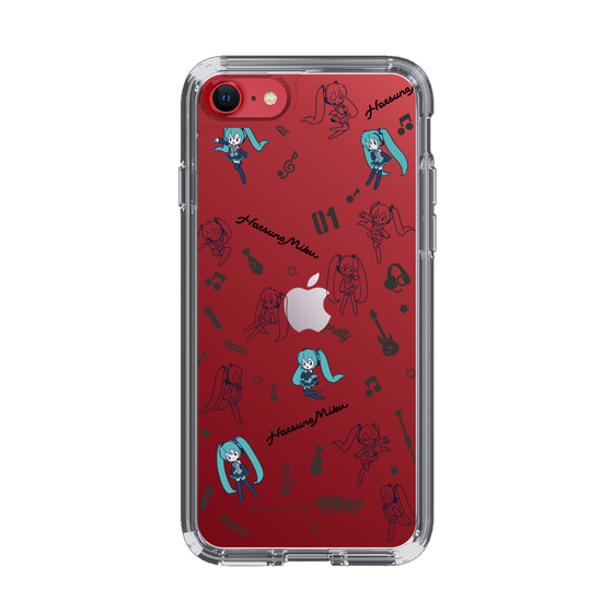 Slim Protection Case［ HATSUNE MIKU - Instrumental - Monochrome ］