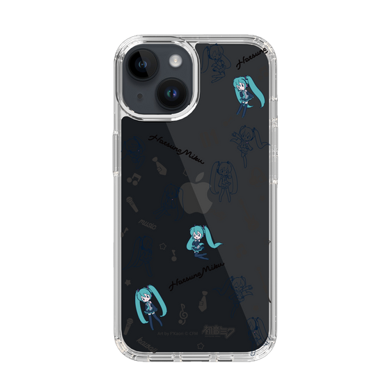 Slim Protection Case［ HATSUNE MIKU - Instrumental - Monochrome ］