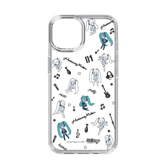Slim Protection Case［ HATSUNE MIKU - Instrumental - Monochrome ］
