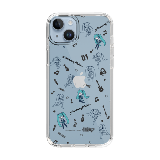 Slim Protection Case［ HATSUNE MIKU - Instrumental - Monochrome ］