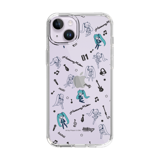 Slim Protection Case［ HATSUNE MIKU - Instrumental - Monochrome ］