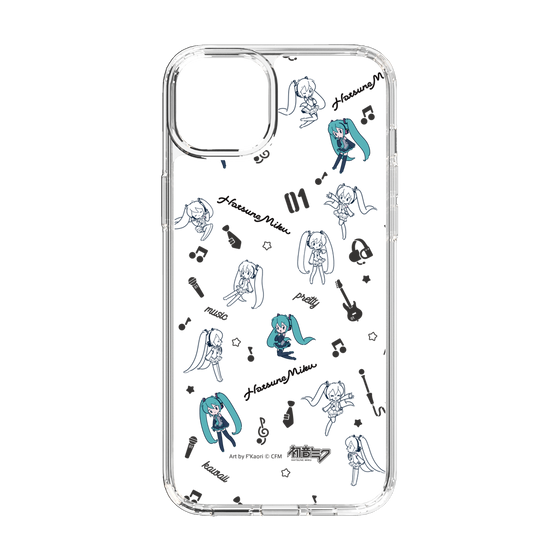 Slim Protection Case［ HATSUNE MIKU - Instrumental - Monochrome ］