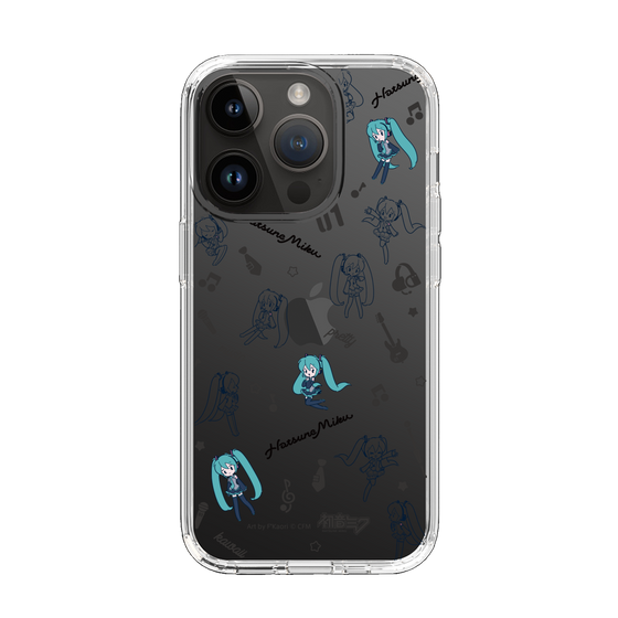 Slim Protection Case［ HATSUNE MIKU - Instrumental - Monochrome ］