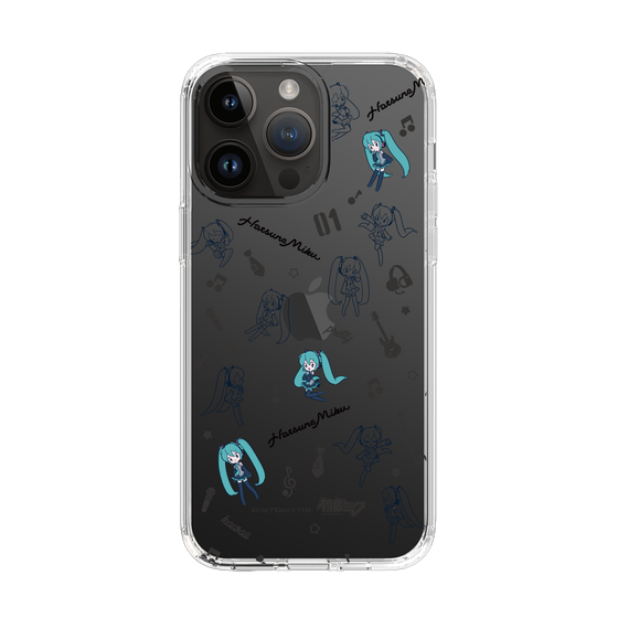 Slim Protection Case［ HATSUNE MIKU - Instrumental - Monochrome ］