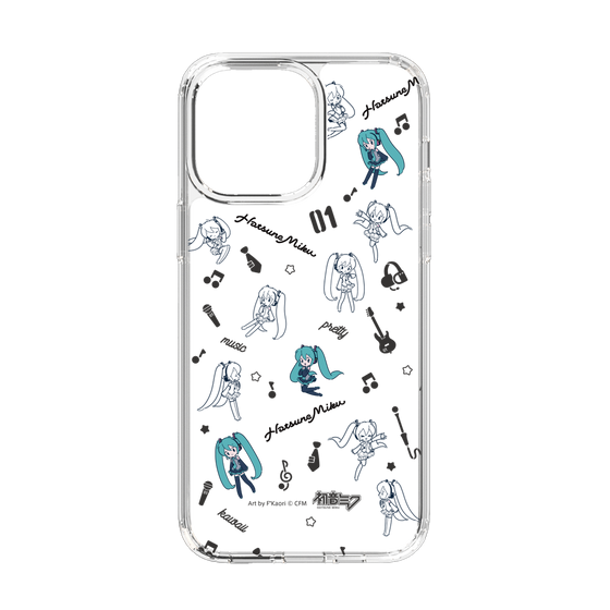 Slim Protection Case［ HATSUNE MIKU - Instrumental - Monochrome ］