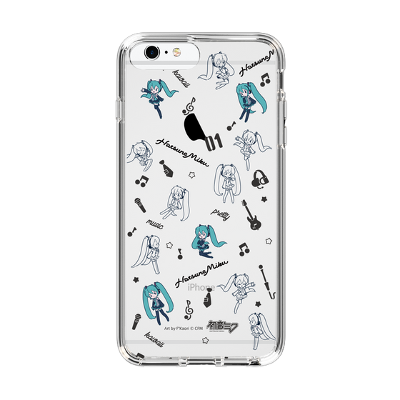 Slim Protection Case［ HATSUNE MIKU - Instrumental - Monochrome ］