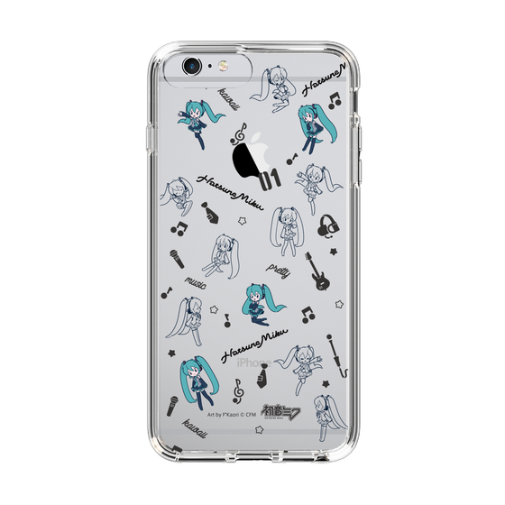 Slim Protection Case［ HATSUNE MIKU - Instrumental - Monochrome ］
