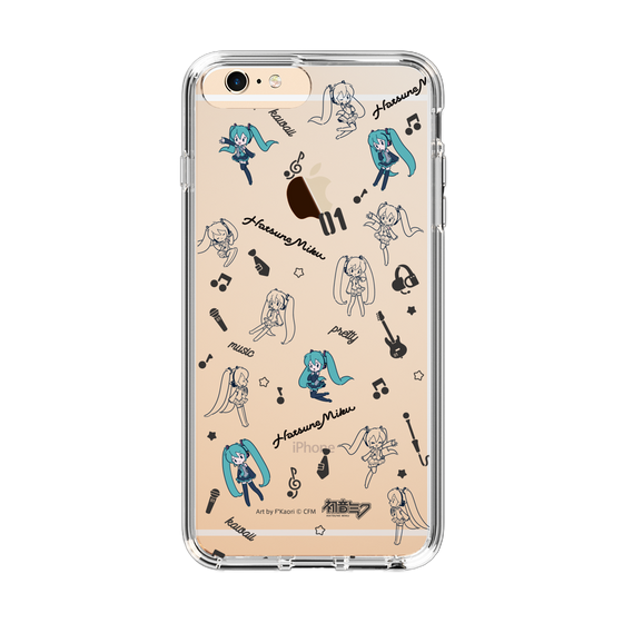 Slim Protection Case［ HATSUNE MIKU - Instrumental - Monochrome ］