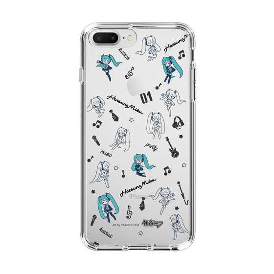 Slim Protection Case［ HATSUNE MIKU - Instrumental - Monochrome ］