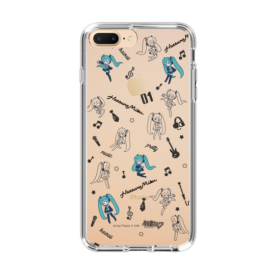 Slim Protection Case［ HATSUNE MIKU - Instrumental - Monochrome ］