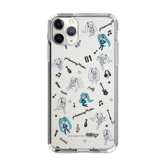 Slim Protection Case［ HATSUNE MIKU - Instrumental - Monochrome ］