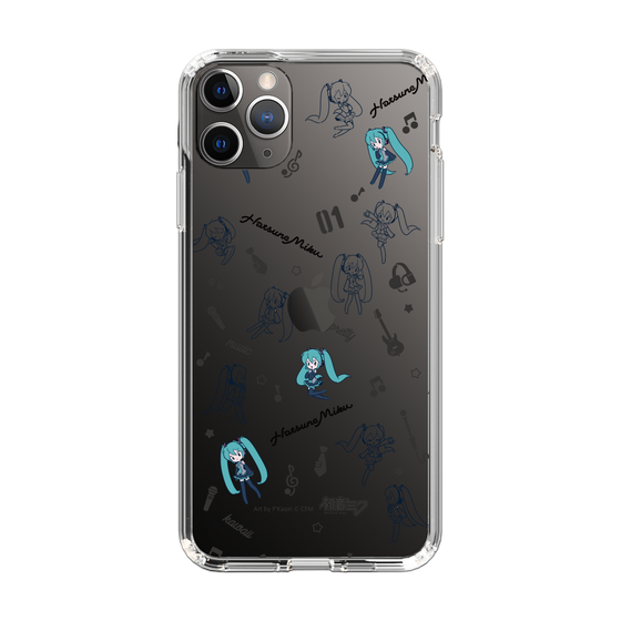 Slim Protection Case［ HATSUNE MIKU - Instrumental - Monochrome ］