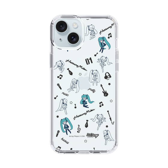 Slim Protection Case［ HATSUNE MIKU - Instrumental - Monochrome ］