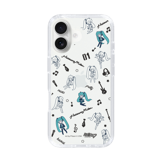 Slim Protection Case［ HATSUNE MIKU - Instrumental - Monochrome ］