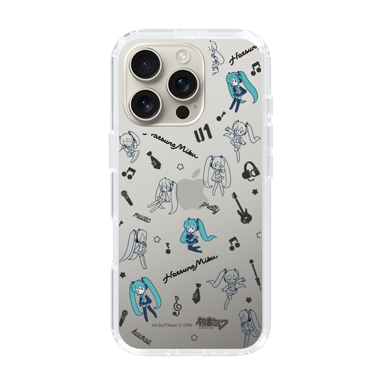 Slim Protection Case［ HATSUNE MIKU - Instrumental - Monochrome ］