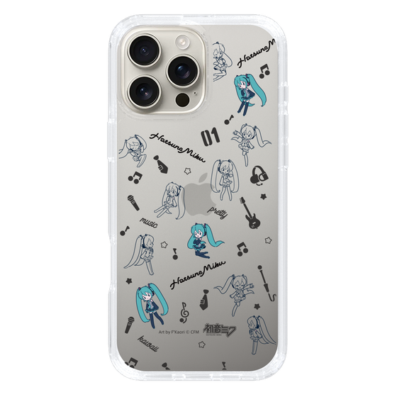 Slim Protection Case［ HATSUNE MIKU - Instrumental - Monochrome ］