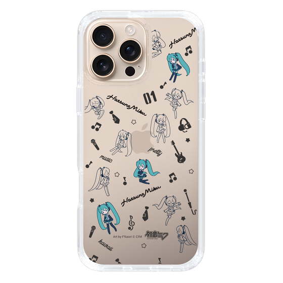 Slim Protection Case［ HATSUNE MIKU - Instrumental - Monochrome ］