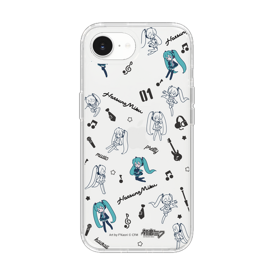 Slim Protection Case［ HATSUNE MIKU - Instrumental - Monochrome ］