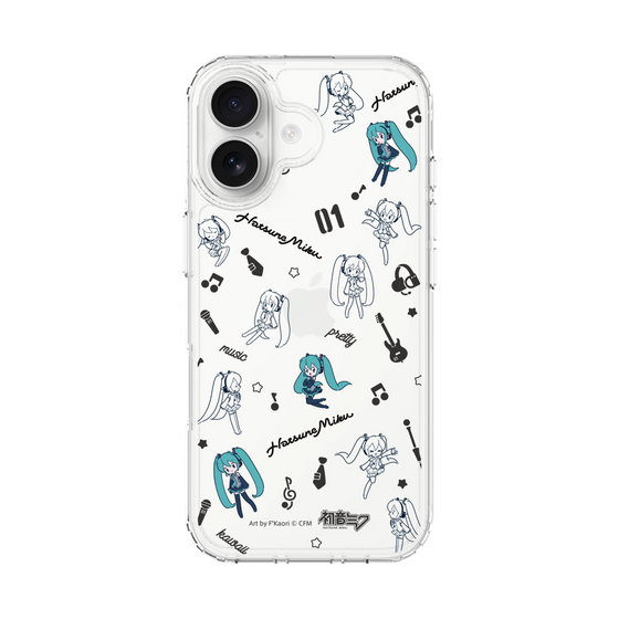 Slim Protection Case［ HATSUNE MIKU - Instrumental - Monochrome ］