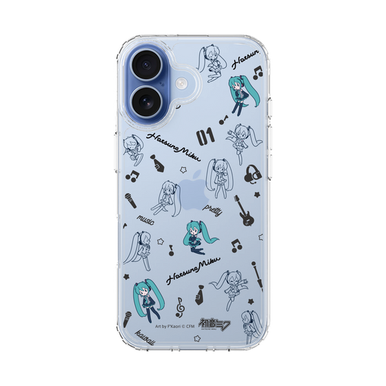 Slim Protection Case［ HATSUNE MIKU - Instrumental - Monochrome ］